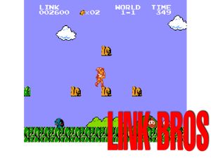 Super Link Bros (Final) (SMB1 Hack) Cover